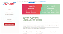 Desktop Screenshot of alcarotti.it