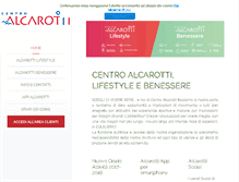 Tablet Screenshot of alcarotti.it
